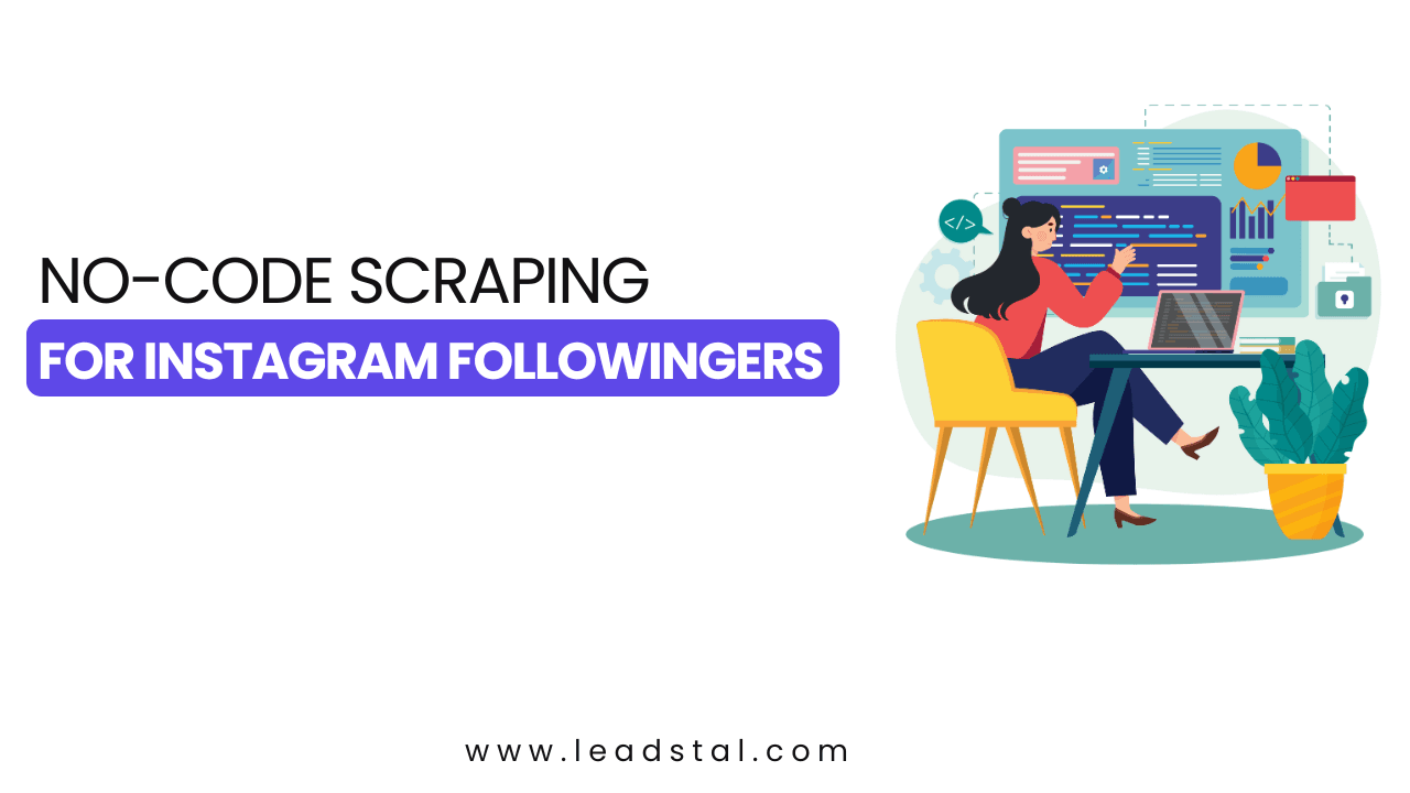 No-Code Scraping for IG Followers