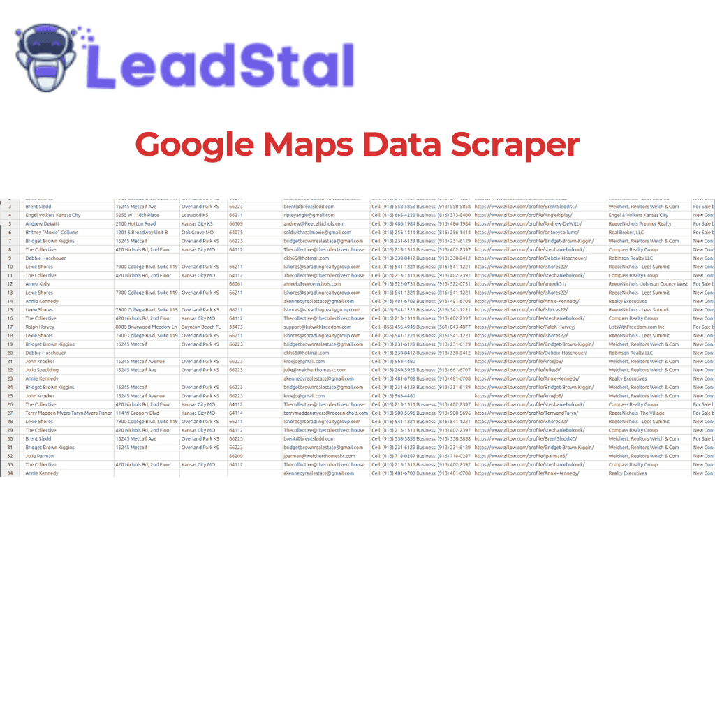 Google Maps Data Scraper