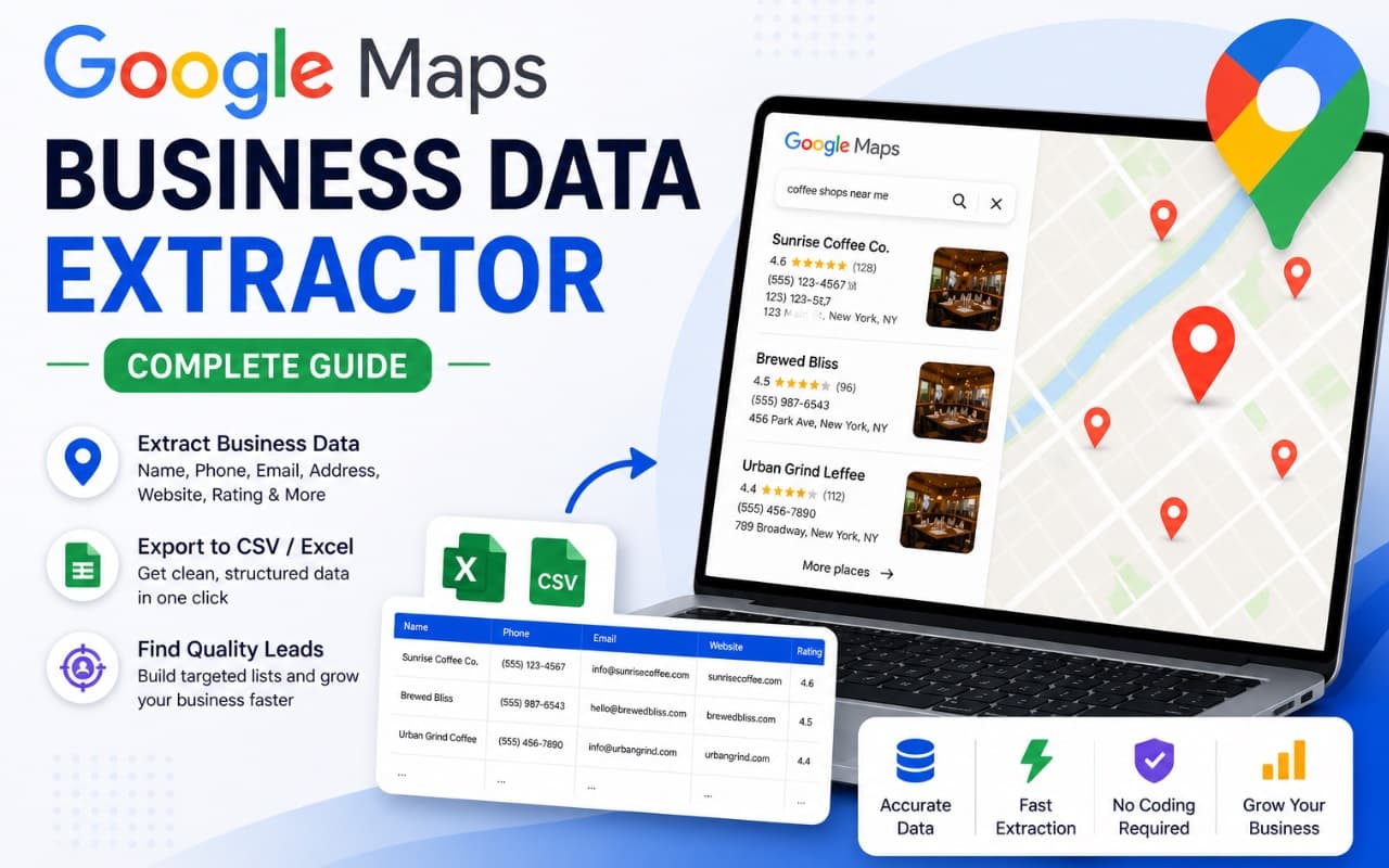 Google Maps Business Data Extractor: Complete Guide 2026