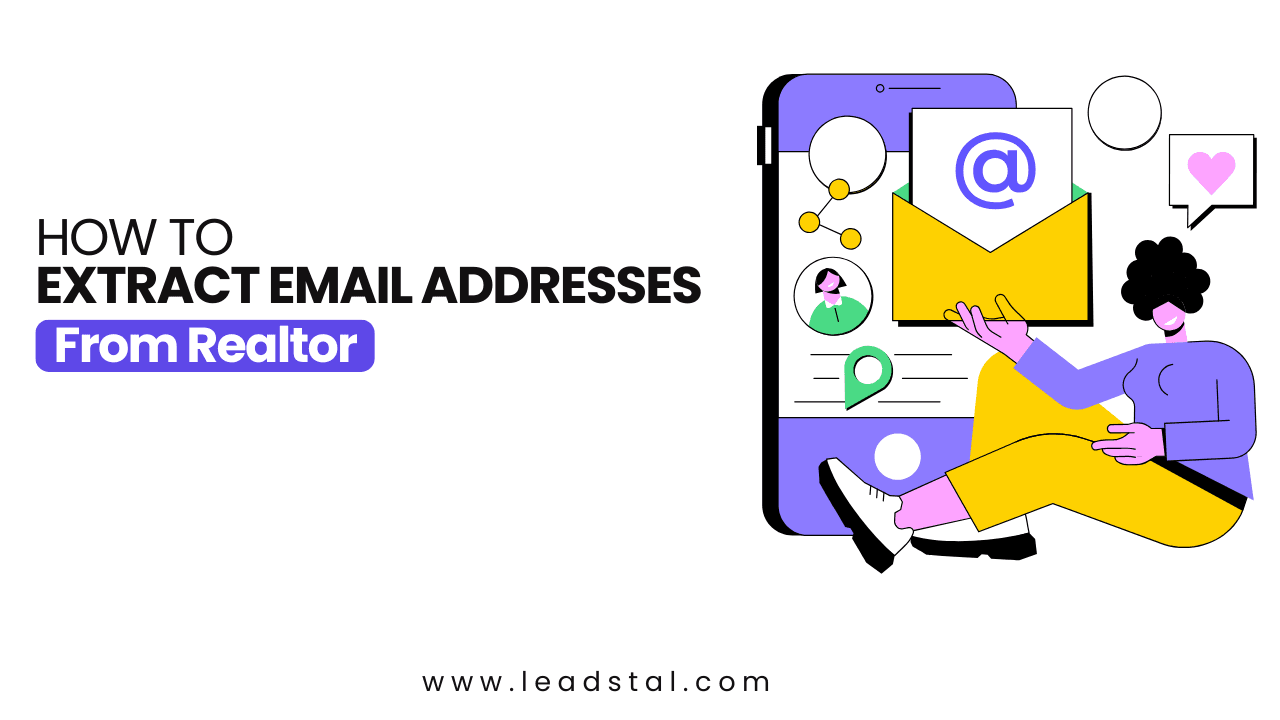 How to Extract Email Addresses from Realtor?